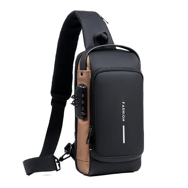 Mochila Anti-Furto com Senha USB Slim Bag - LuziKom