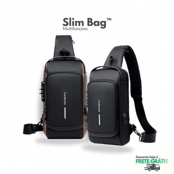 Mochila Anti-Furto com Senha USB Slim Bag - LuziKom